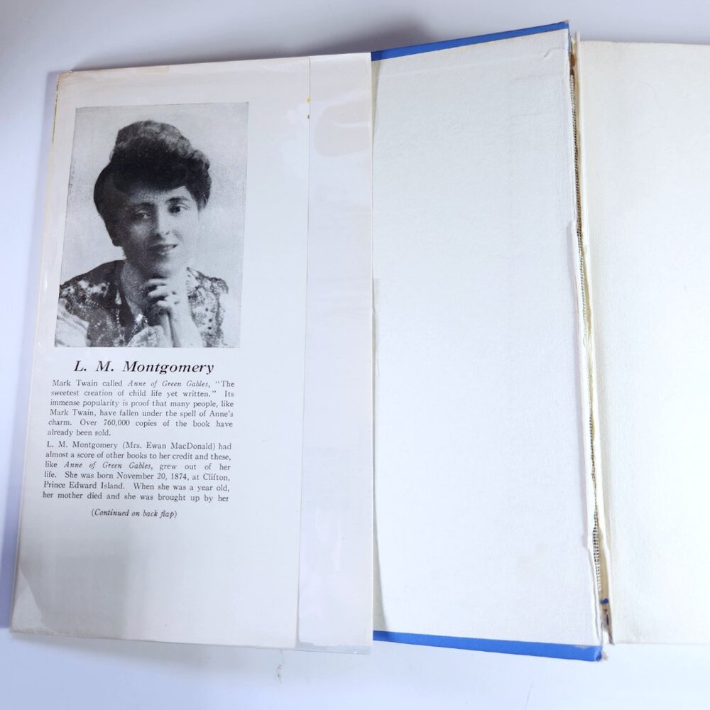 Anne of Green Gables L M Montgomery 1955 Hardcover D/J Mylar Wrap Ryerson Press - Picture 3 of 16